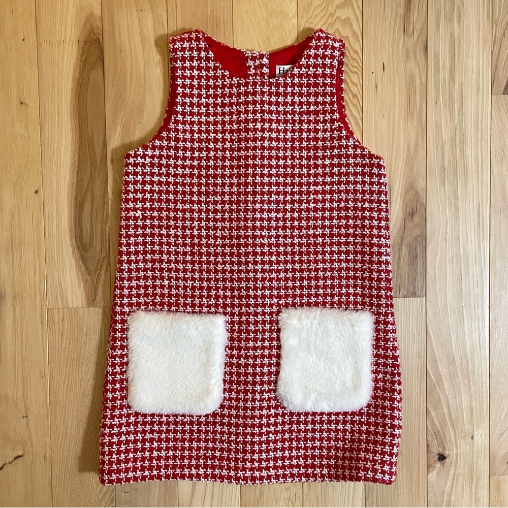 Hatley Herringbone Holiday Christmas Dress